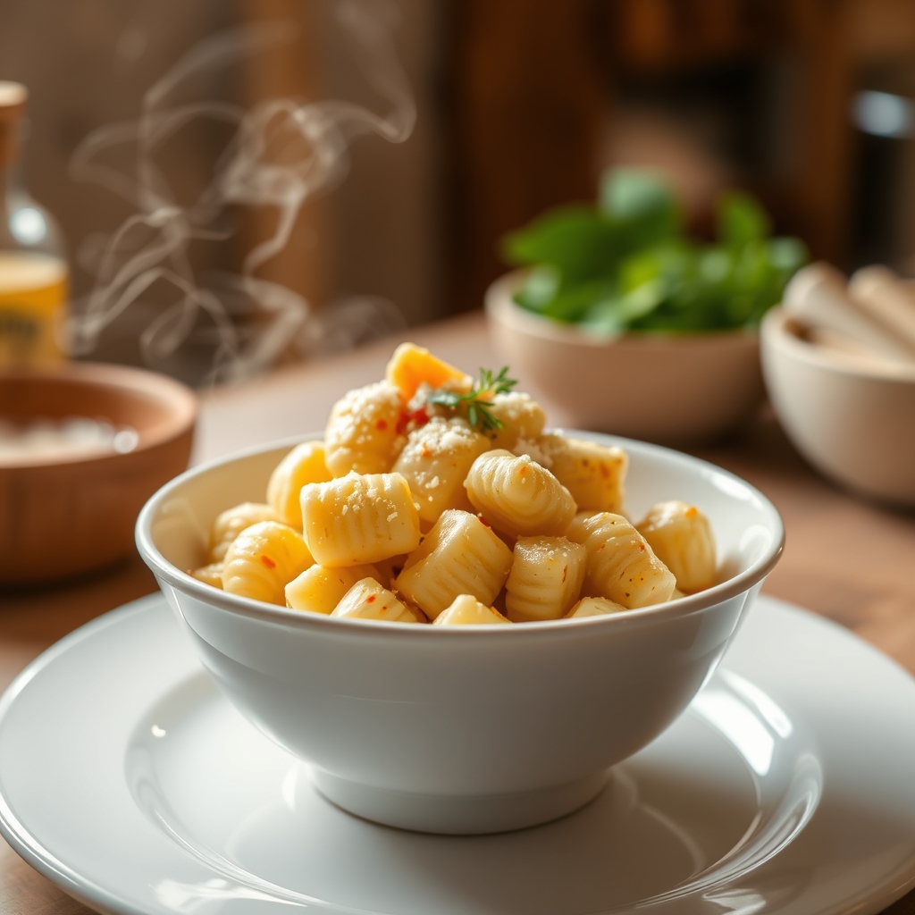 Gnocchi cuites